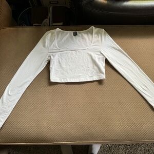 cropped long sleeves